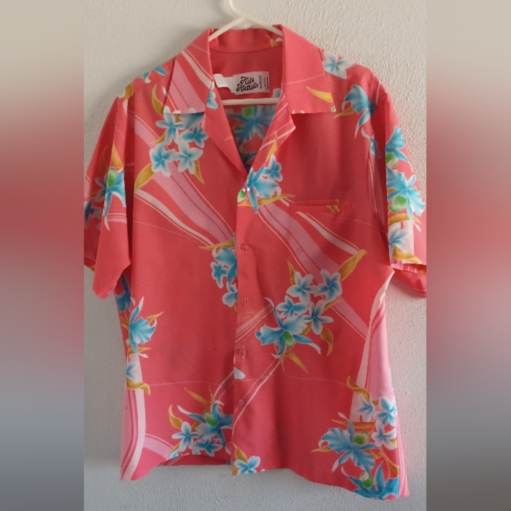 Men's Hilo Hattie Vintage Hawaiian Shirt Size XL